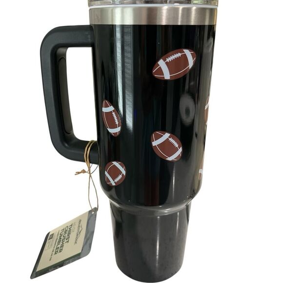 Adventuridge Thirst Crusher Tumbler Football 40 oz - Picture 1 of 8